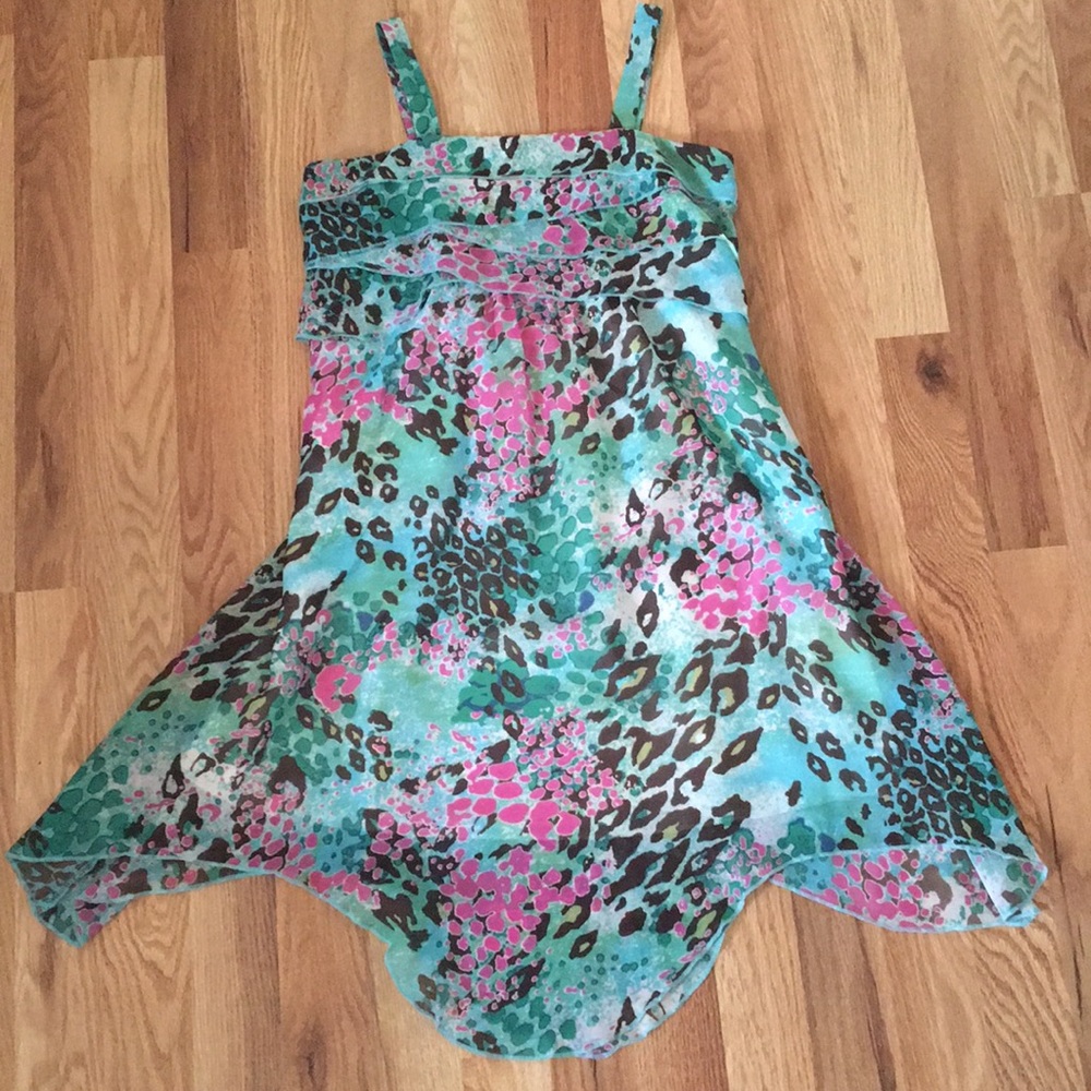 Children's multi print dress